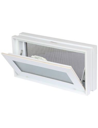 فتحة تهوية طابوق زجاجي 16"×8"×3 CHN