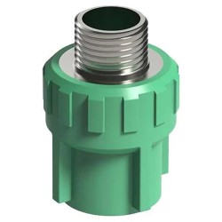 PPR MALE BRASS THREADED ADAPTOR 1" x 3/4"