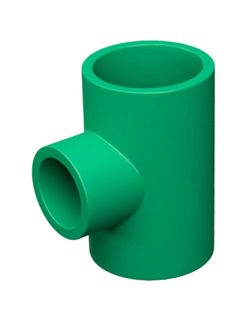 PPR ADOPTER TEE GREEN 1" x 1.1/2"