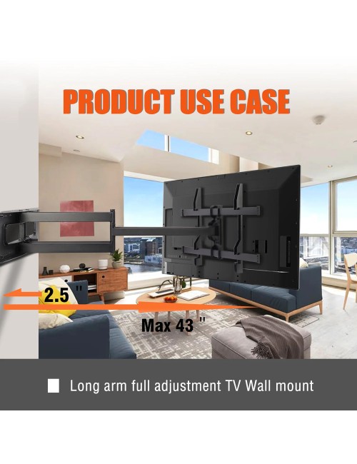 JAS H6 HANGABLE TV STAND 50 X 120"