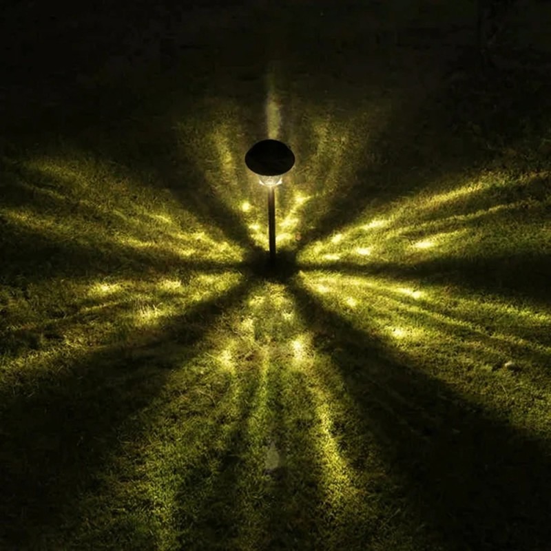 SOLAR LAWN LIGHT RED/GREEN/BLUE MI x