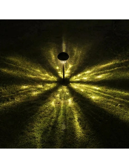 SOLAR LAWN LIGHT RED/GREEN/BLUE MI x