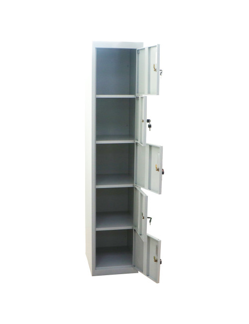 JAS IGO-L05 STEEL FILE CABINET WITH 5 SHELF 1800 x 380 x 450 MM