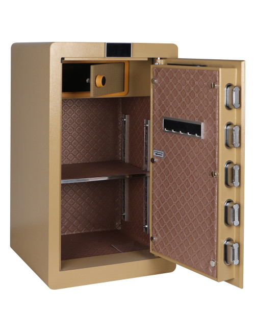 XPTOU-70 FINGERPRINT 70×40×36CM صندوق تجورى ذهبي