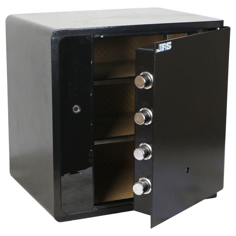 BXX-45 FINGERPRINT LOCKER SAFE BLACK 45×45×35CM