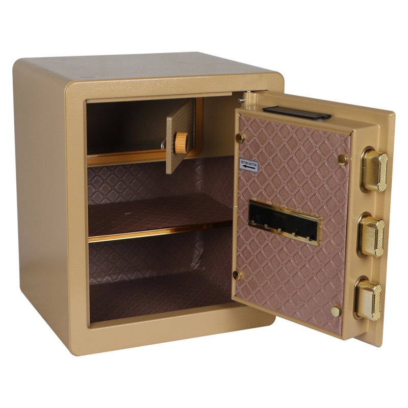 AM-45 PASSWORD LOCKER SAFE GOLD 45×38×30CM