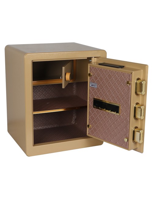 AM-45 PASSWORD 45×38×30CM صندوق تجورى ذهبي