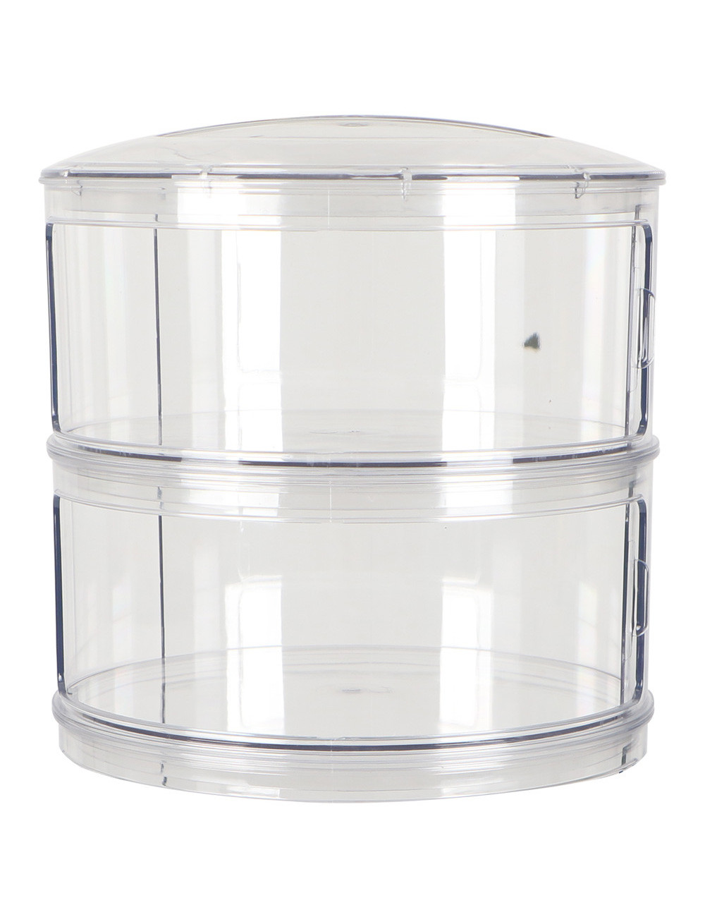 DISH COVER DOUBLE LAYER TRANSPARENT 24.5*22.5