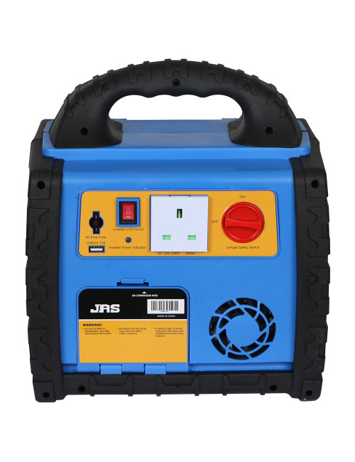 JAS 6 IN 1 MULTI-FUNCTIONAL START BATTERY WITH AIR COMPRESSOR