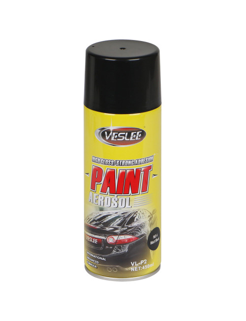VSL-P2 450ML طلاء اسبراي اسود مطفي