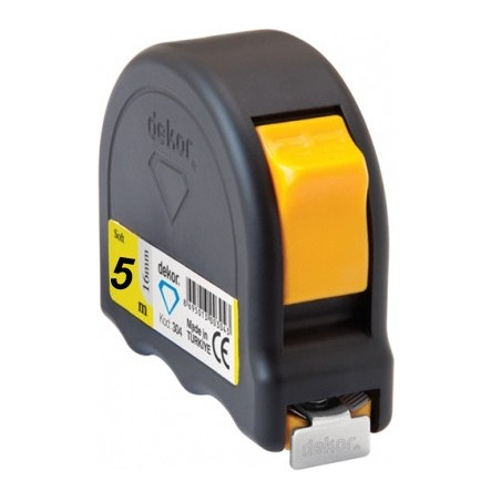 Tape Measure Soft Touch 25MM x 5MTR 306 - TURKEY