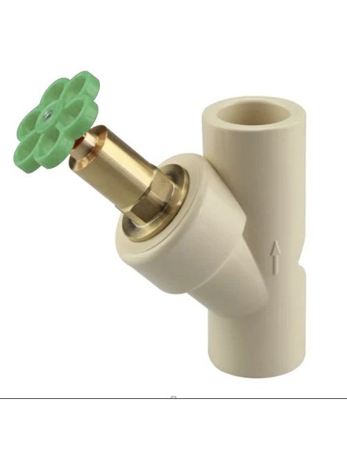 CPVC BALL VALVE WALL "3/4