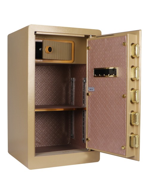 F6-70 FINGERPRINT 70×40×36CM صندوق تجورى ذهبي