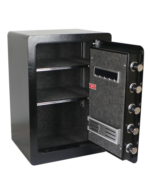 WIS-55 FINGERPRINT 55×38×30CM صندوق تجورى اسود