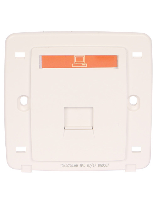 SCAME-INNOVA SINGLE COMPUTER SWITCH WHITE