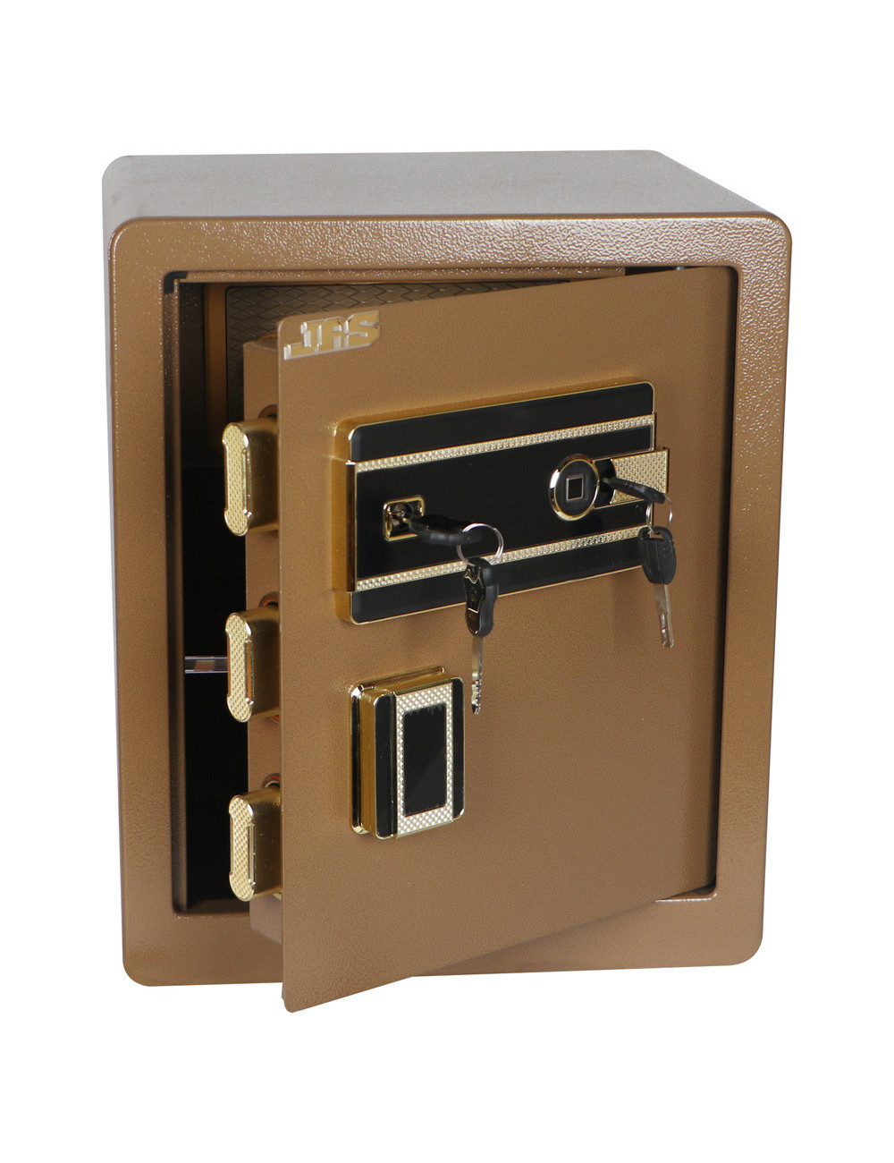 F6-45 FINGERPRINT LOCKER SAFE BROWN 45×38×30CM