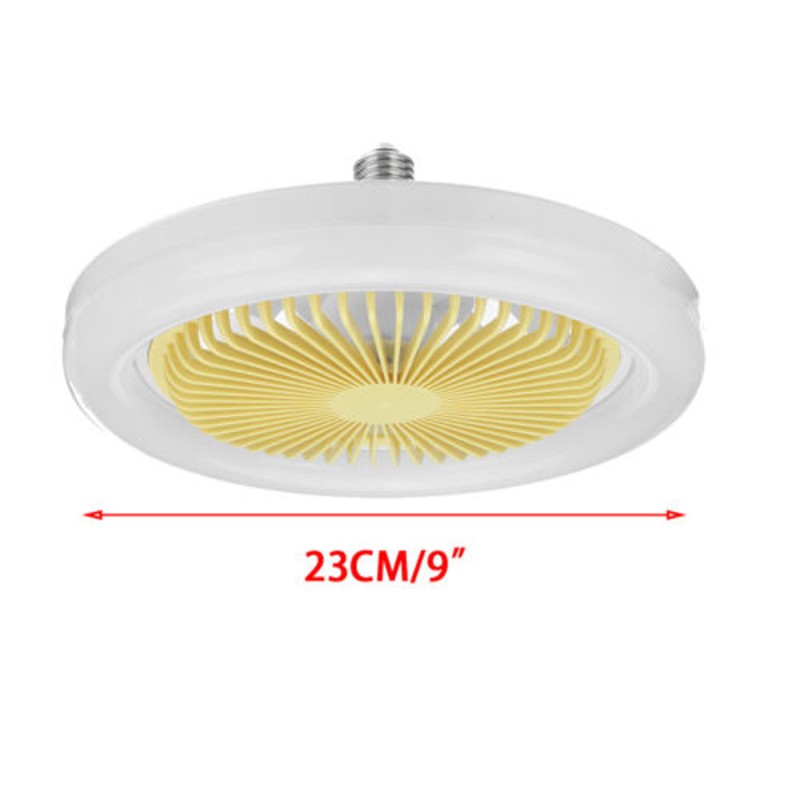 Round bulb 30W with fan 10165