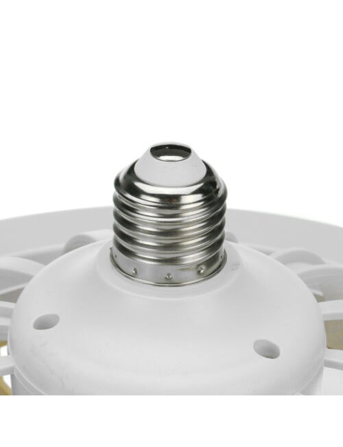 Round bulb 30W with fan 10165