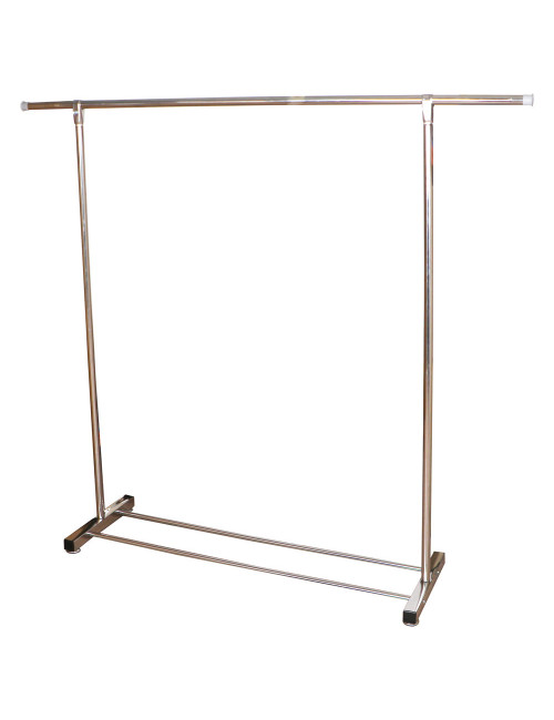 CH-4 STAINLESS STEEL TELESCOPIC CLOTHES HANGING RACK L1200-2400 X D450 X H1500MM