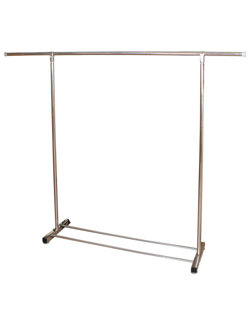CH-4 STAINLESS STEEL TELESCOPIC CLOTHES HANGING RACK L1200-2400 X D450 X H1500MM