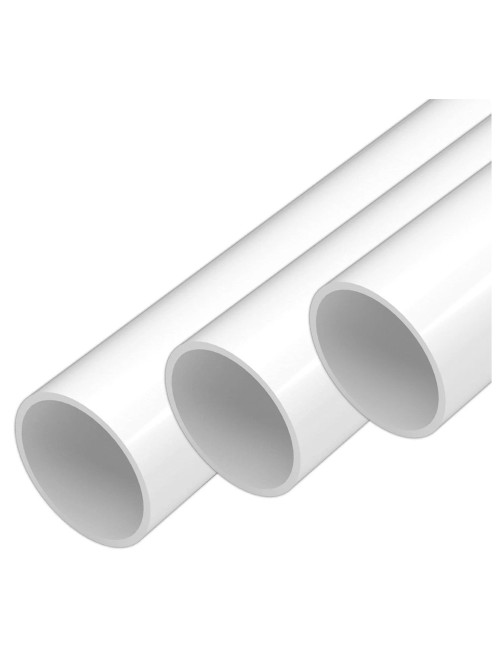 PVC FITTING PIPE WHITE 1" X 1.8 MM