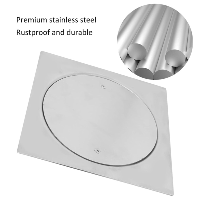 STEEL COVER DRAIN OUT 20 CM X 20
