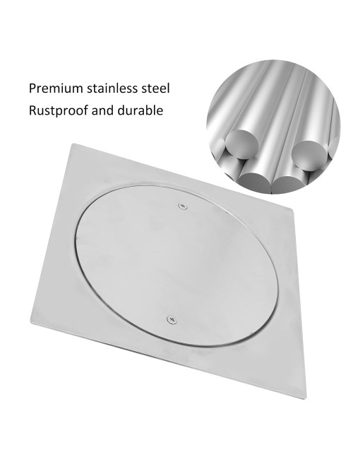 STEEL COVER DRAIN OUT 20 CM X 20