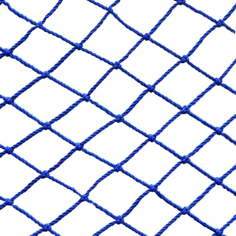 NYLON NET FOR GARDEN ANIMALS BLUE 70MM x 2 x 25MT