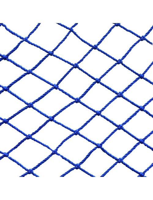 NYLON NET FOR GARDEN ANIMALS BLUE 70MM x 2 x 25MT