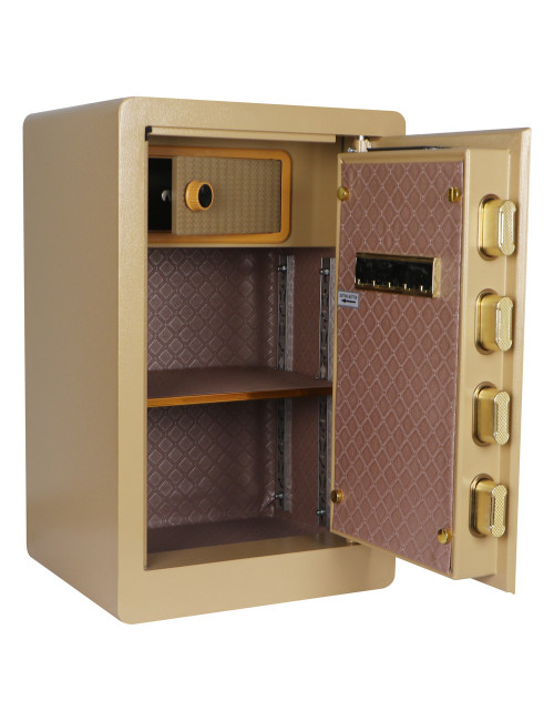 AM-60 PASSWORD 60×38×33CM صندوق تجورى ذهبي