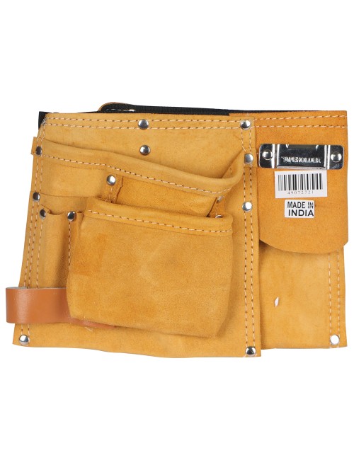 U-259 LEATHER TOOLS POUCH DOUBLE POCKET
