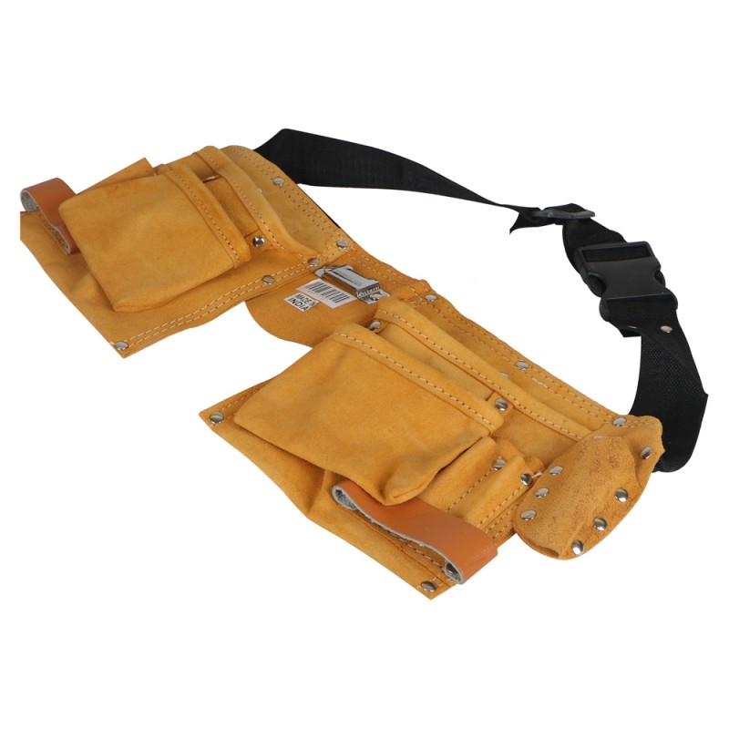 U-259 LEATHER TOOLS POUCH DOUBLE POCKET