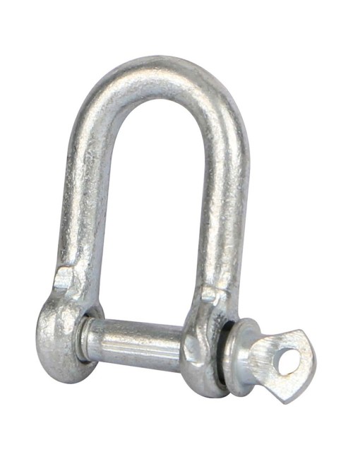 ELEC. GALV. EUROPEAN LARGE DEE SHACKLE 5 MM