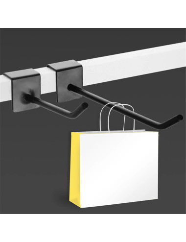 H-S03-2 HOOK MATT BLACK 150MM