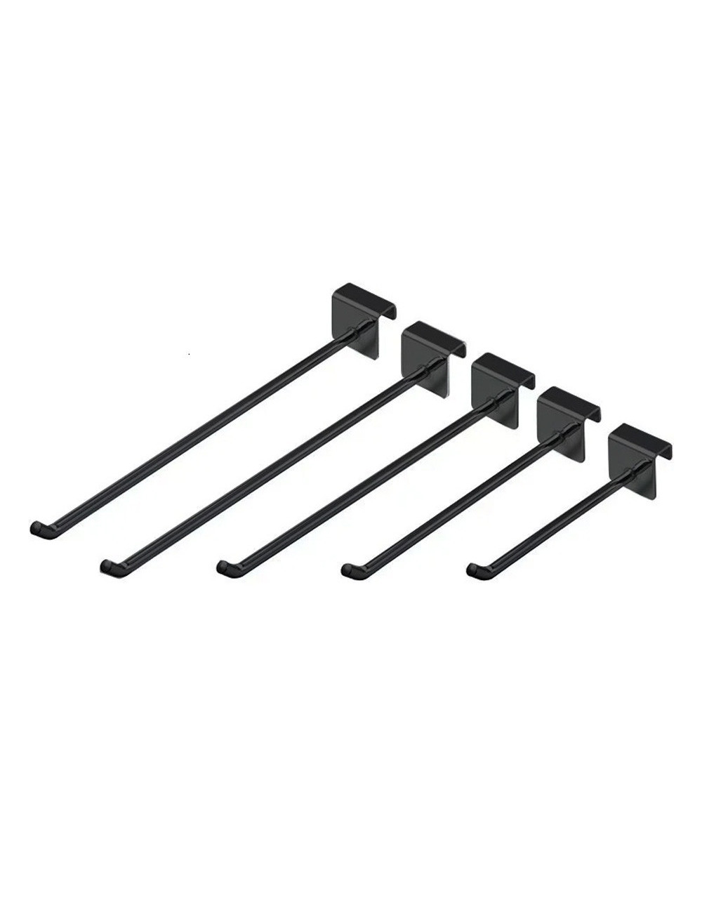 H-S03-3 HOOK MATT BLACK 200MM