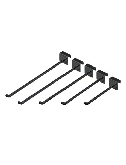 H-S03-3 HOOK MATT BLACK 200MM