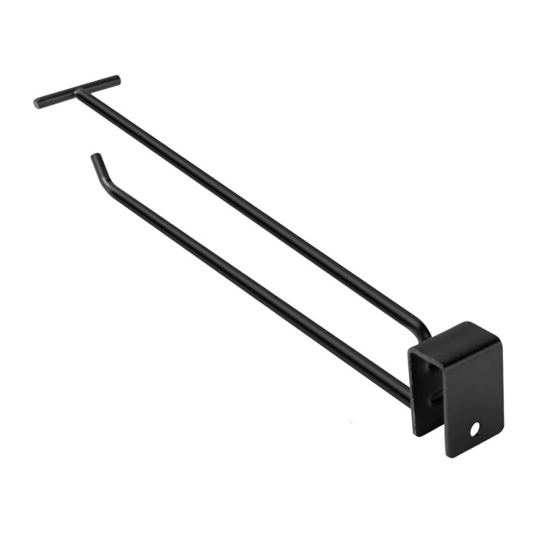 H-S03-3T HOOK MATT BLACK 200MM