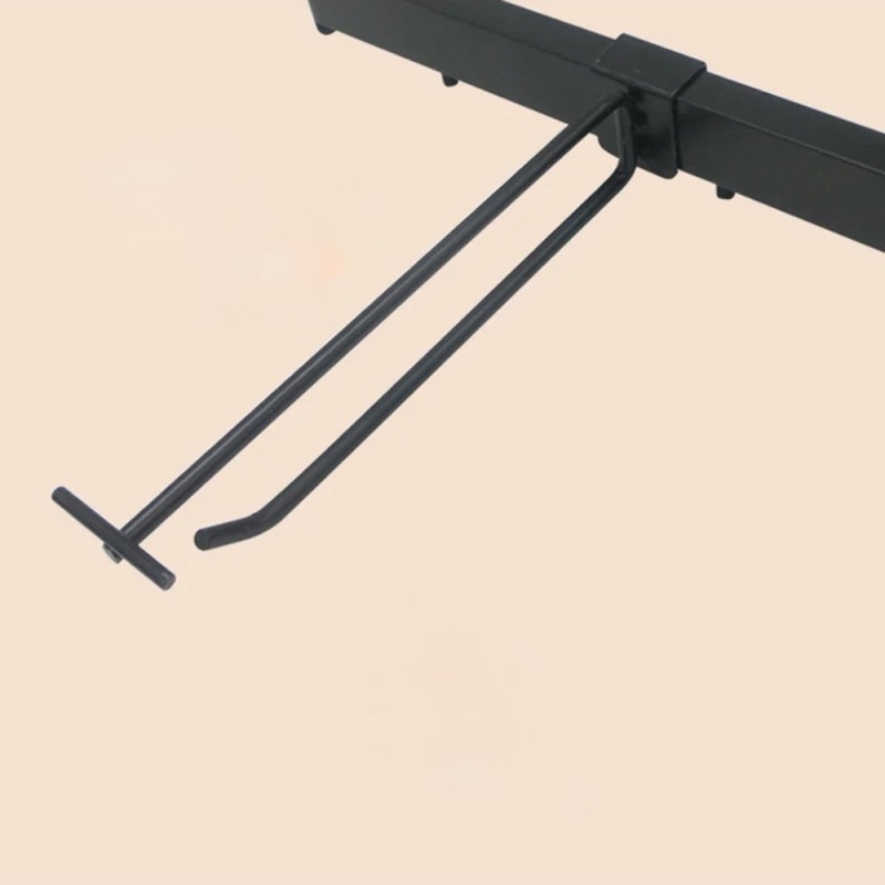 H-S03-3T HOOK MATT BLACK 200MM
