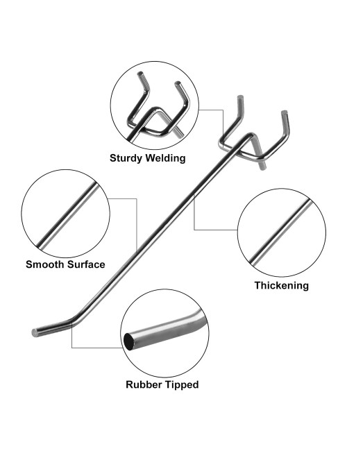 H-S03-1S HOOK CHROME 100MM