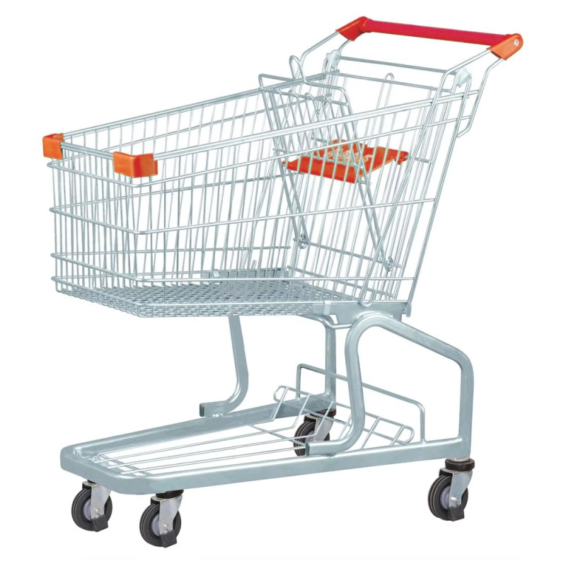 THT-TAS03 SHOPPING TROLLEY 860 X 525 X 970 MM 4" WHEEL