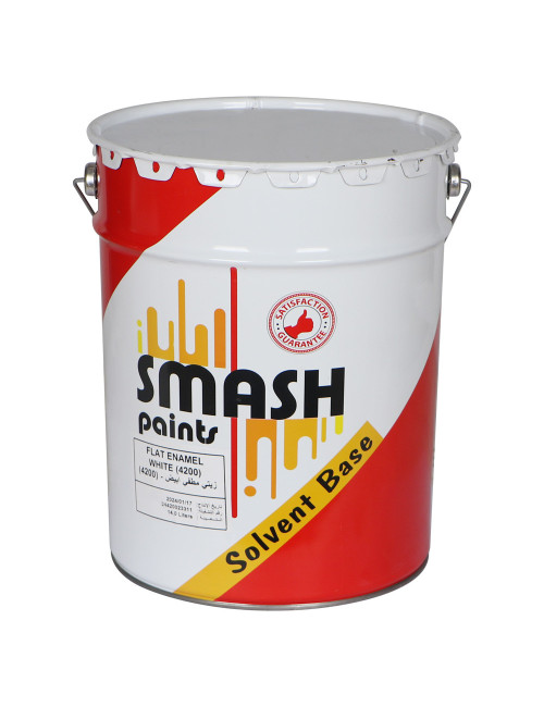 صبغ زيتي ابيض مطفي درام SMASH 4200