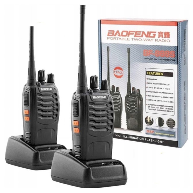 BF-888S WALKIE TALKIE