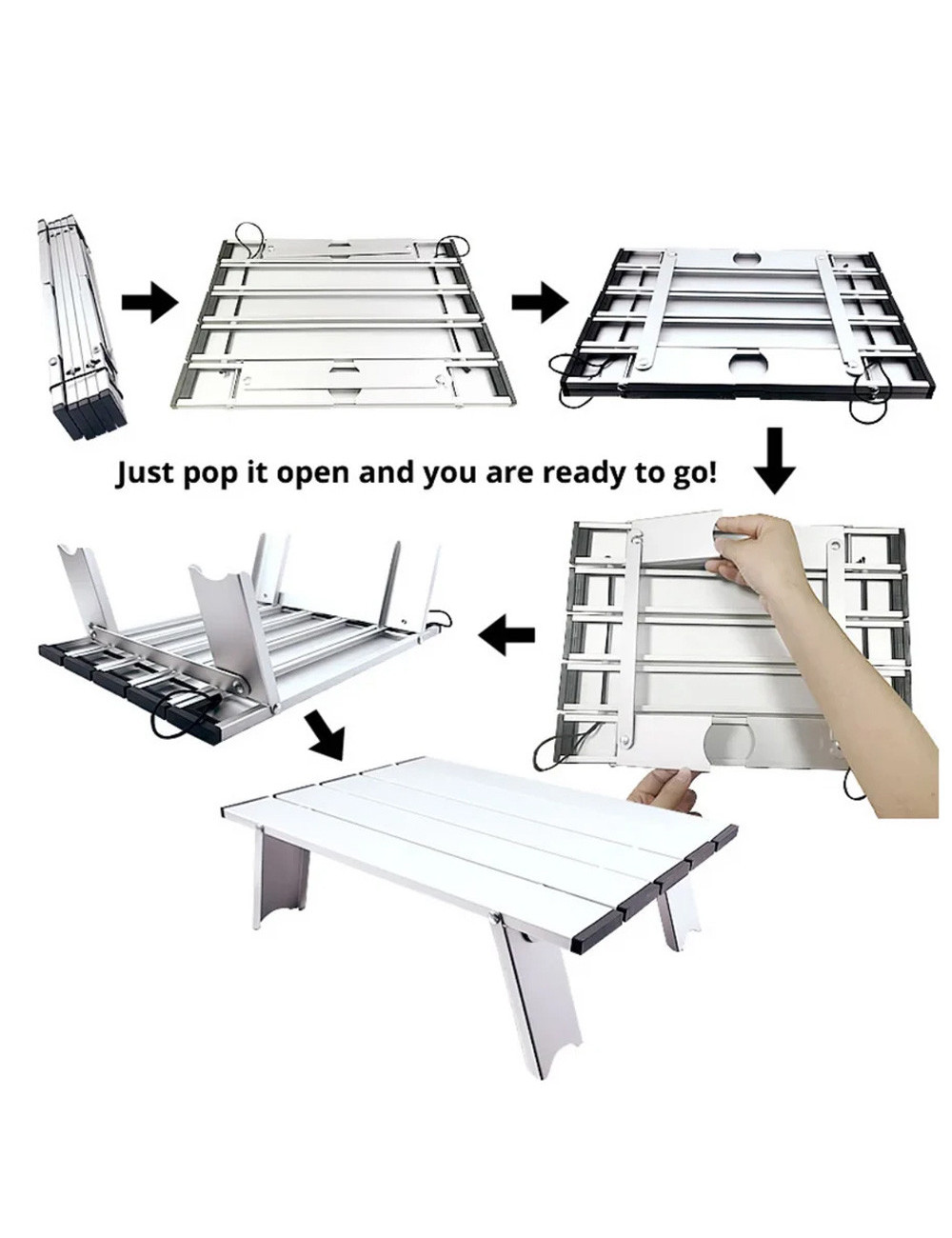 XF-002 PORTBALE CAMPING FOLDING TABLE SMALL