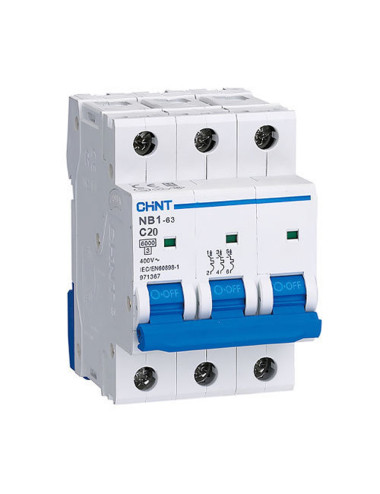 MCB-TP 3KA CHINT ام سي بي 20 امبير