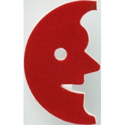 Moon Design Effect Stamp 8CM 1333 - TURKEY