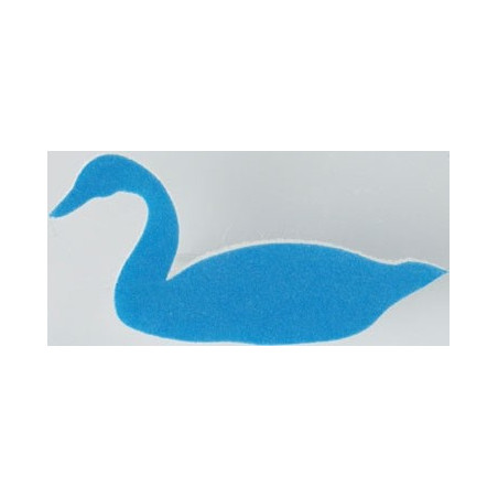 Swan Design Effect Stamp 8 CM 1337 - TURKEY