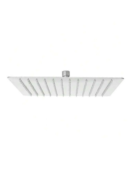 STEEL SHOWER SET CHROME SQUARE 25CM