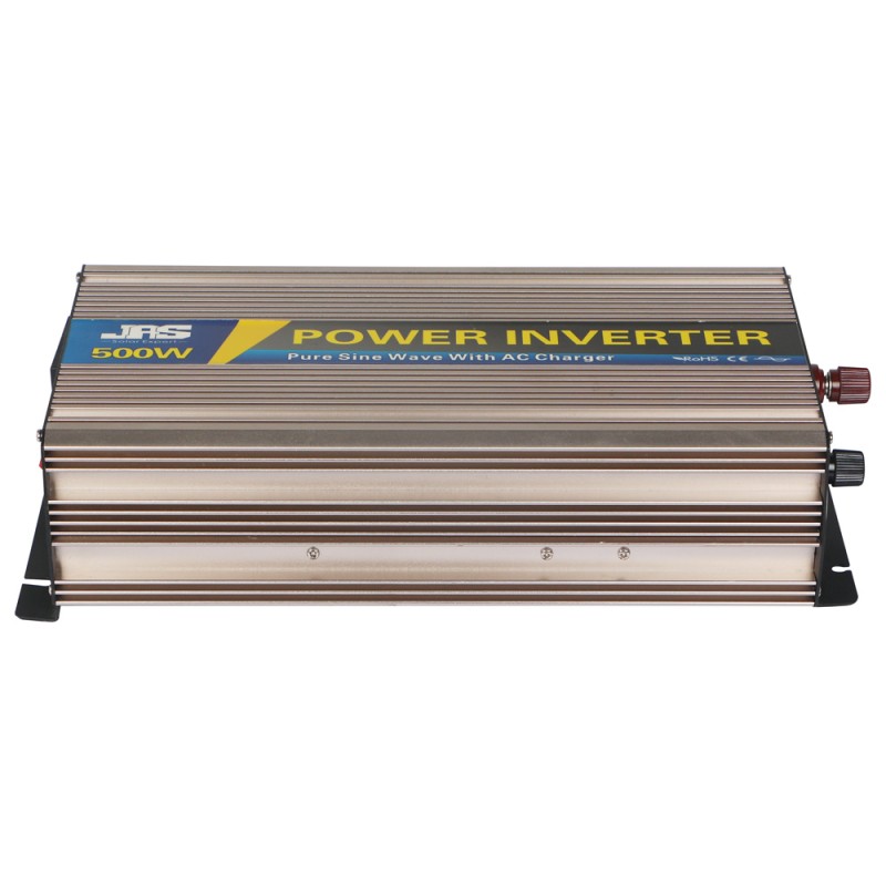 PURE SINE WAVE INVERTER WITH CHARGER 12V DC 500W