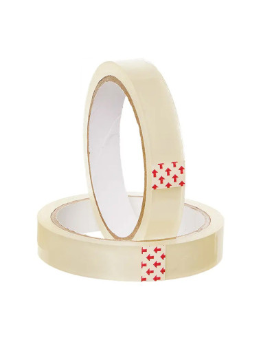 BOPP TAPE CLEAR 3/4" X 66 MTR