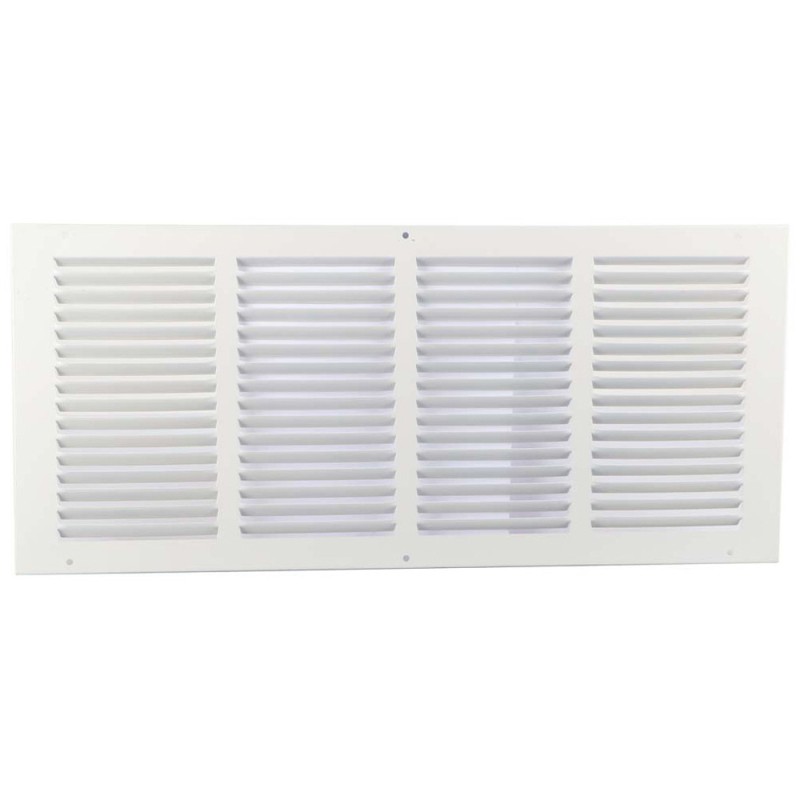 1RA34014WH STEEL COLD AIR RETURN GRILLE 80.5 x 40 CM